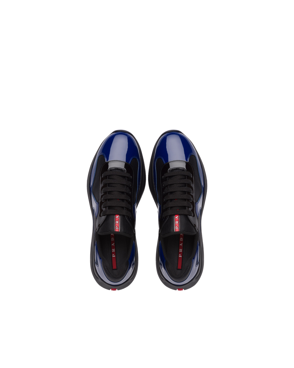 Prada Prada America's Cup Sneakers Modre Čierne | VEQYUW614