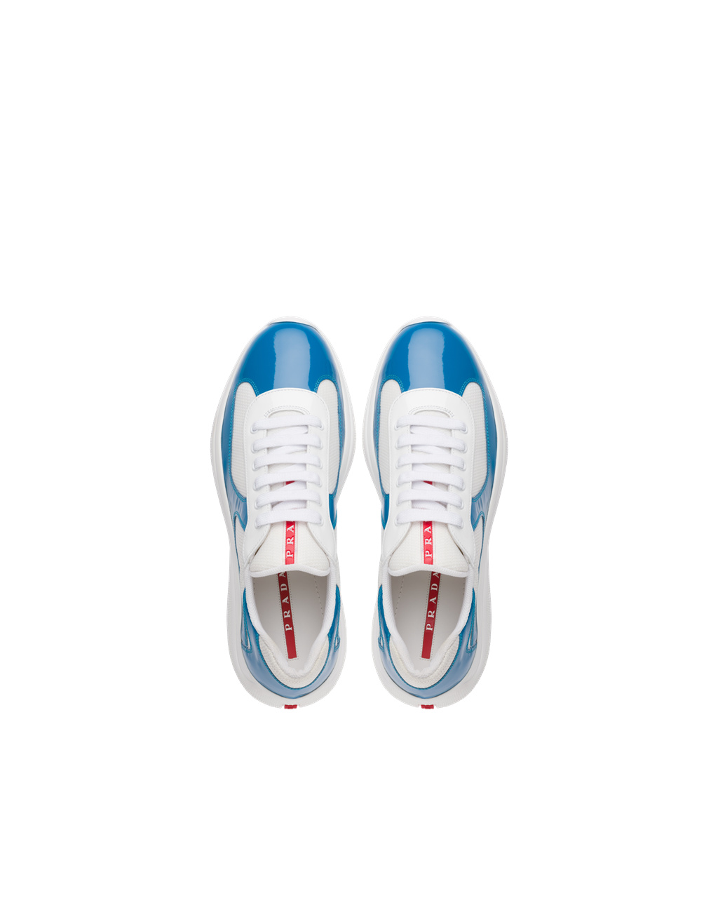 Prada Prada America's Cup Sneakers Svetlo Modre Biele | OCVFTQ176