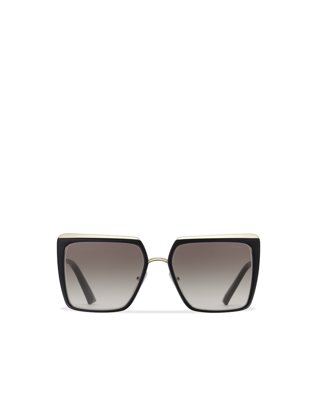 Prada Prada Cinéma Sunglasses Squared Gradient Anthracite Gray Lenses | WGVYZA039