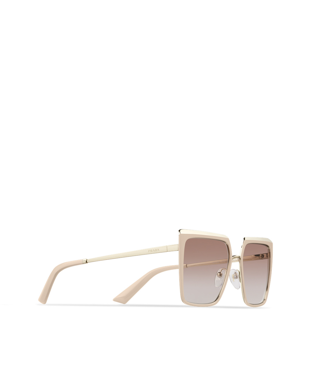 Prada Prada Cinéma Sunglasses Squared Káva | FMIPCL769