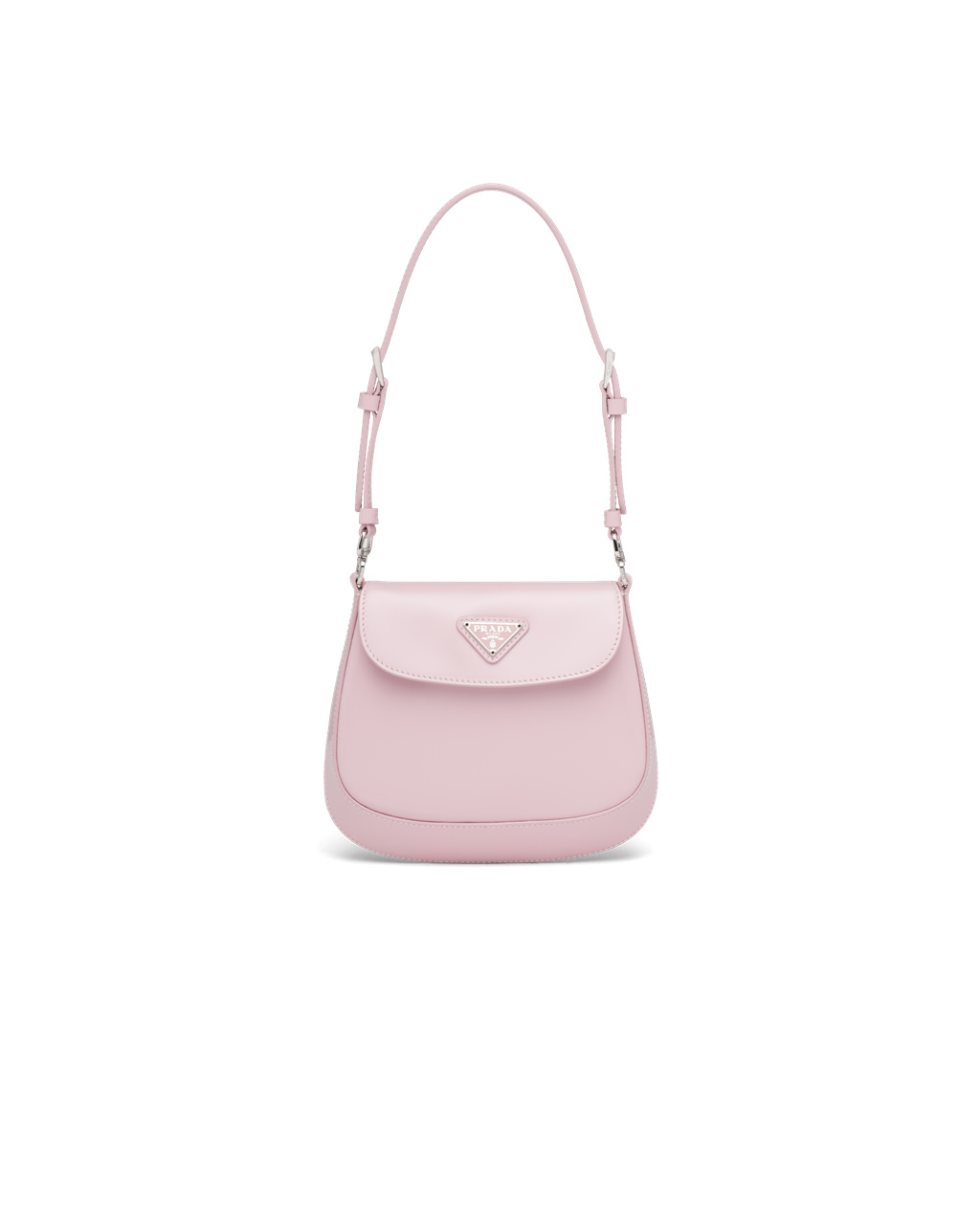 Prada Prada Cleo Brushed Kozene Mini Bag Ruzove | DQAHRZ250