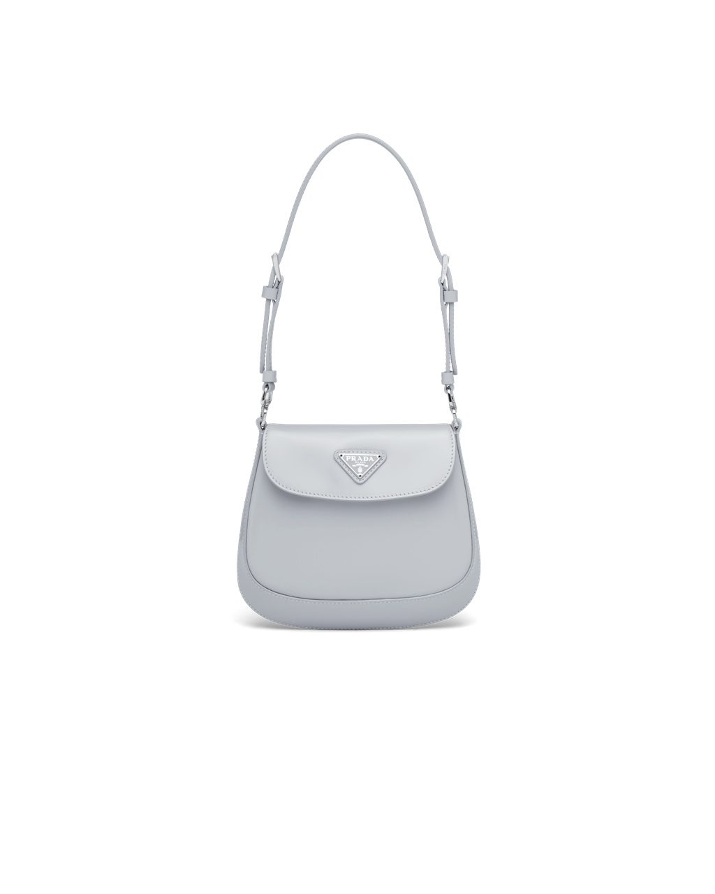 Prada Prada Cleo Brushed Kozene Mini Bag Modre | HULFMW936