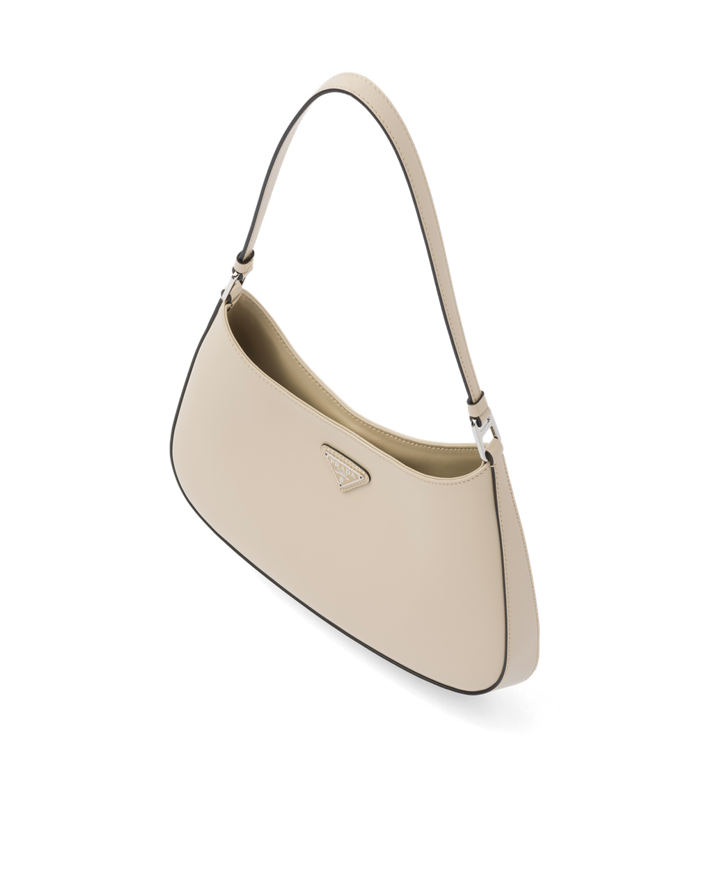 Prada Prada Cleo Brushed Kozene Shoulder Bag Desert N | EXGOUK302