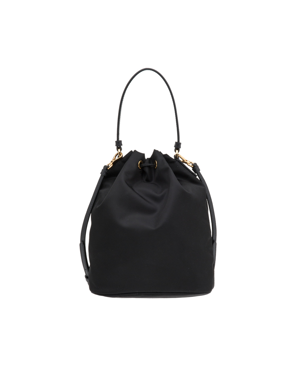 Prada Prada Duet Re-nylon Bucket Shoulder Bag Čierne | NQRSBU178