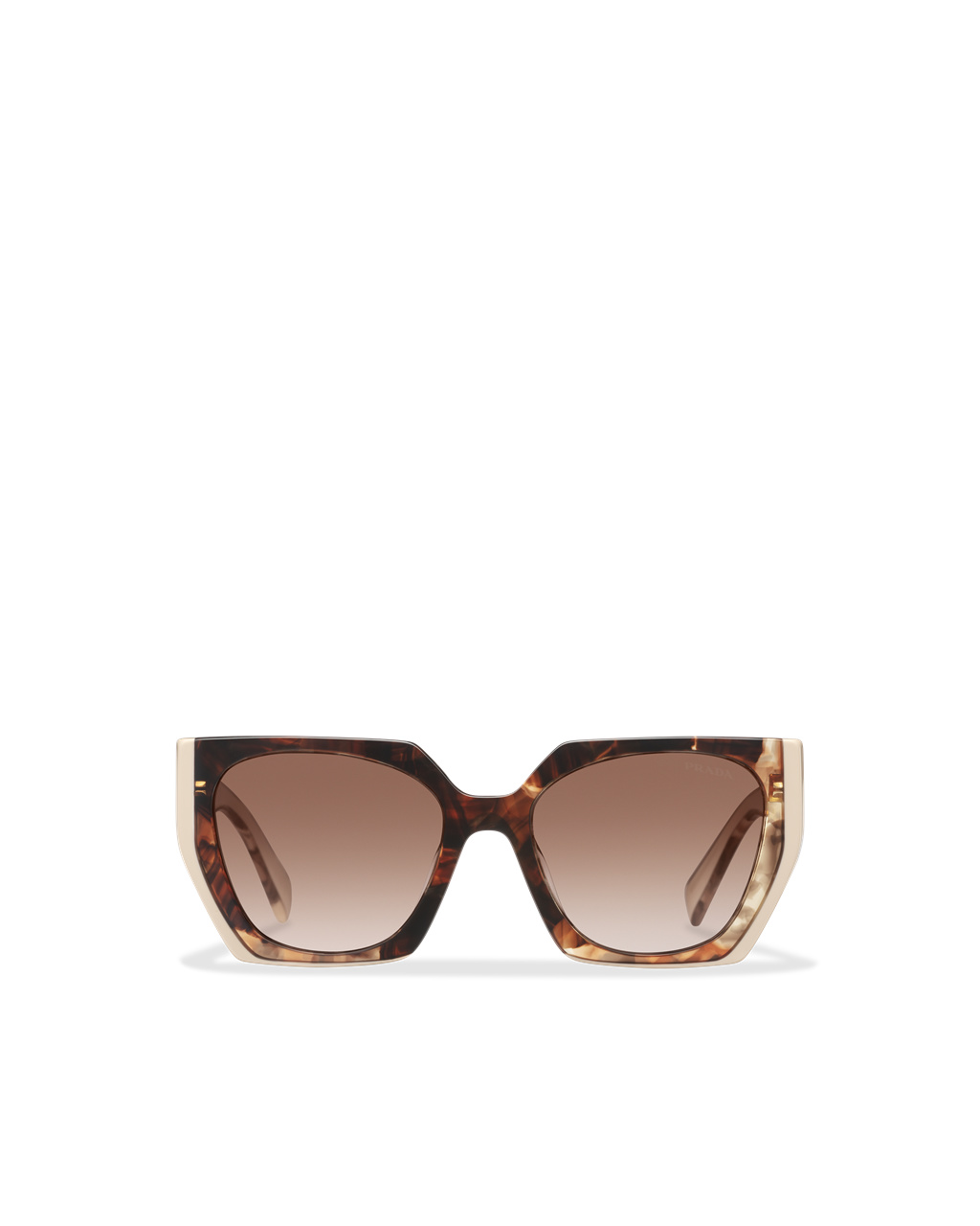 Prada Prada Eyewear Podkategória Sunglasses Squared Tmavo Hnede | ZIJXCL054