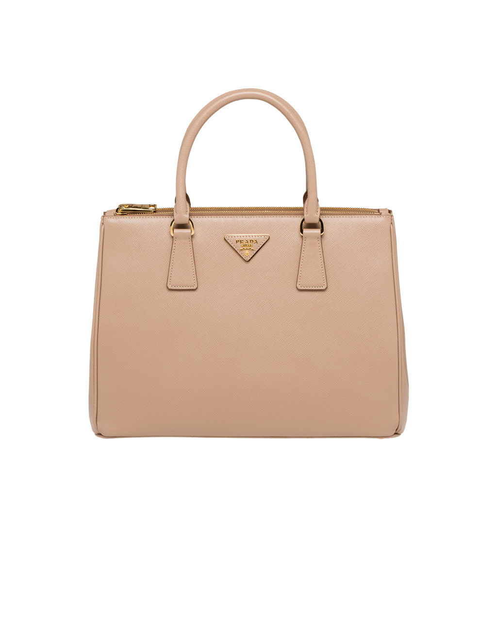 Prada Prada Galleria Saffiano Kozene Large Bag Béžové | MQLPJZ536