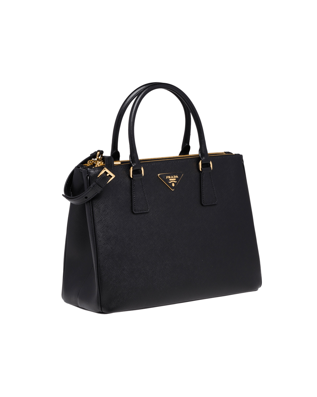 Prada Prada Galleria Saffiano Kozene Large Bag Čierne | SEVOLJ516