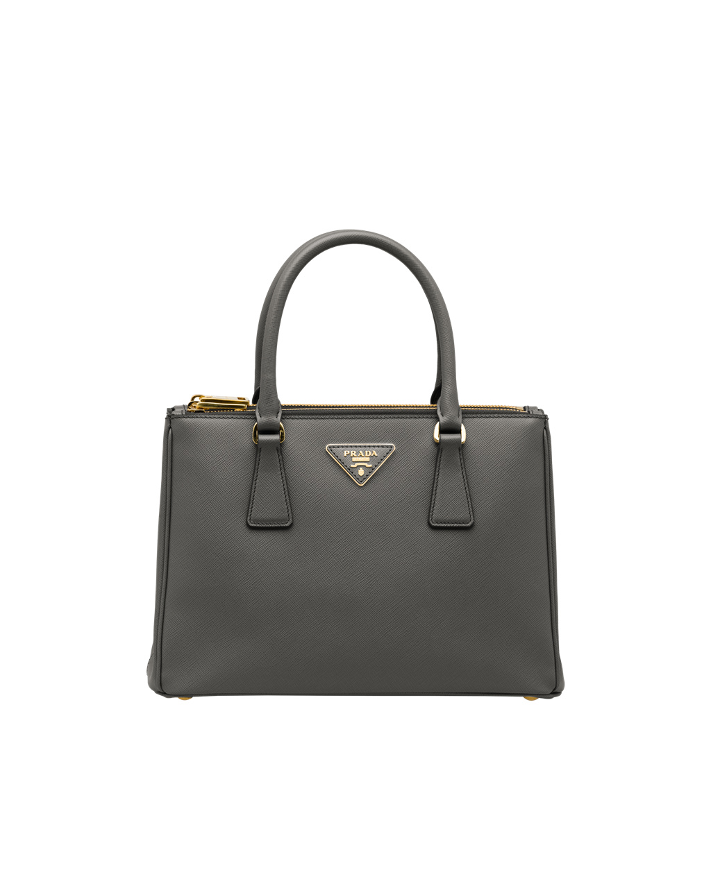 Prada Prada Galleria Saffiano Kozene Medium Bag Slate Gray | SDTRKX590