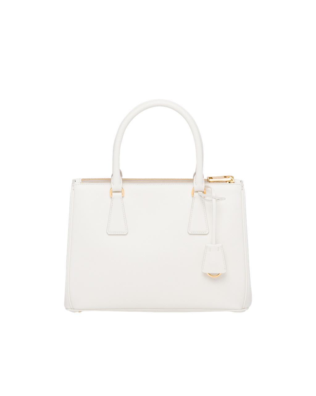 Prada Prada Galleria Saffiano Kozene Medium Bag Biele | WDJGEB237