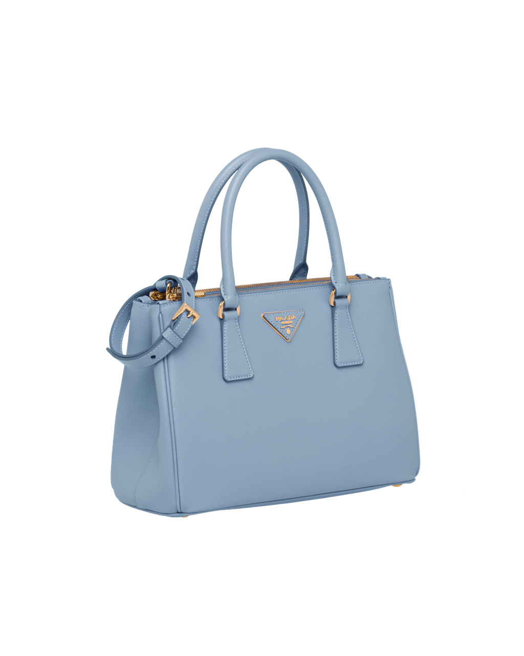 Prada Prada Galleria Saffiano Kozene Medium Bag Celeste | YOZIHJ074