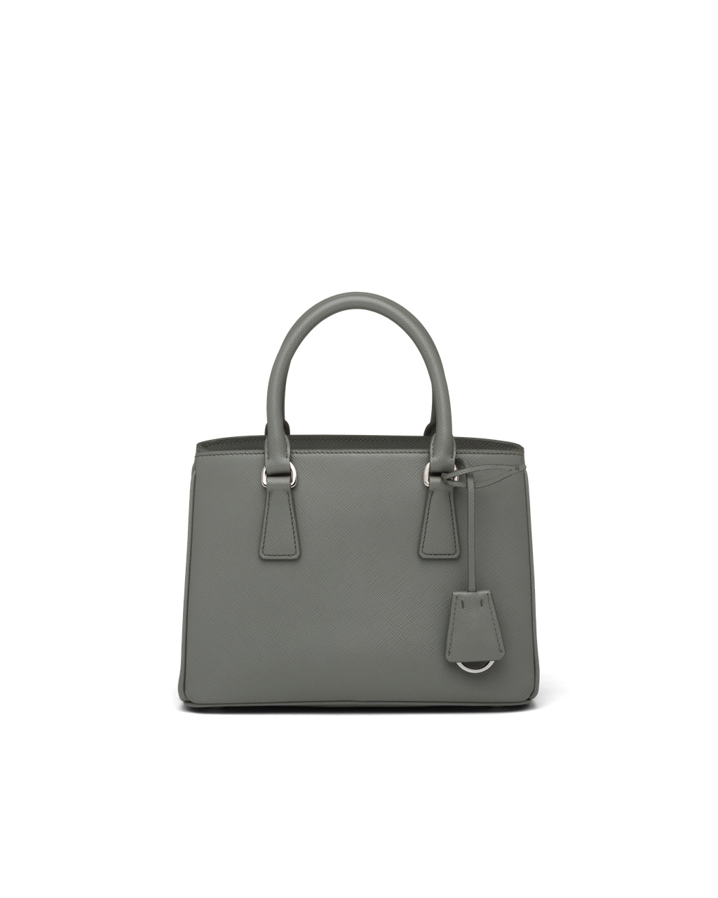 Prada Prada Galleria Saffiano Kozene Mini Bag Slate Gray | OWBHQU465