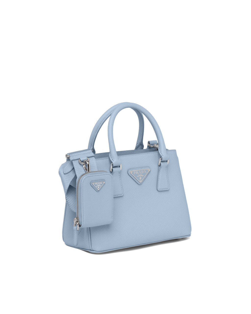 Prada Prada Galleria Saffiano Kozene Mini-bag Celeste | SWZLCF832