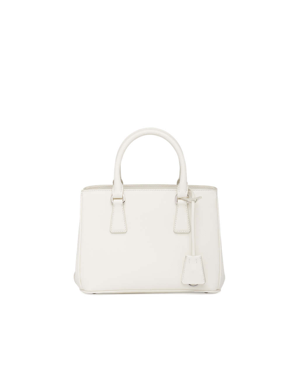 Prada Prada Galleria Saffiano Kozene Mini-bag Biele | VGIATB634