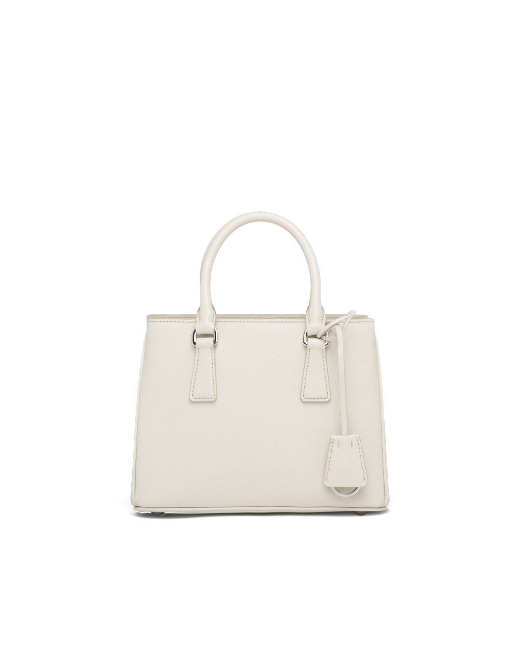 Prada Prada Galleria Saffiano Kozene Mini Bag Biele | VOWUQF047