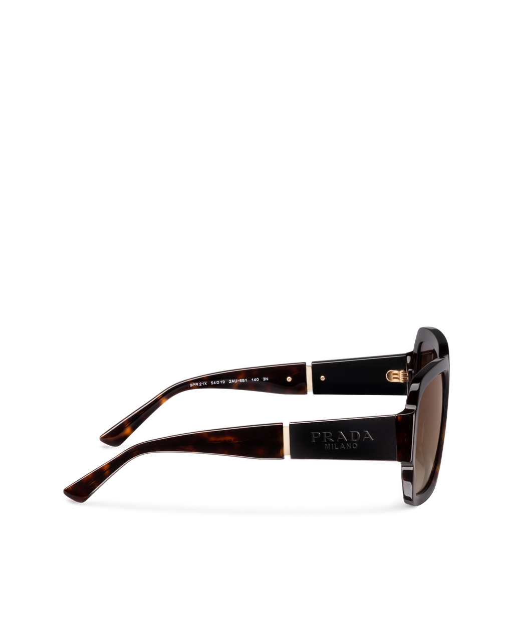 Prada Prada Monochrome Sunglasses Squared Gradient Sienna Lenses | KAWZTQ305