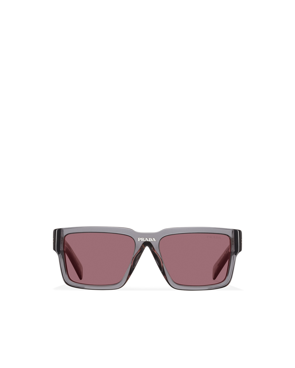 Prada Prada Runway Sunglasses Squared Cherry Lenses | SVAKFR475