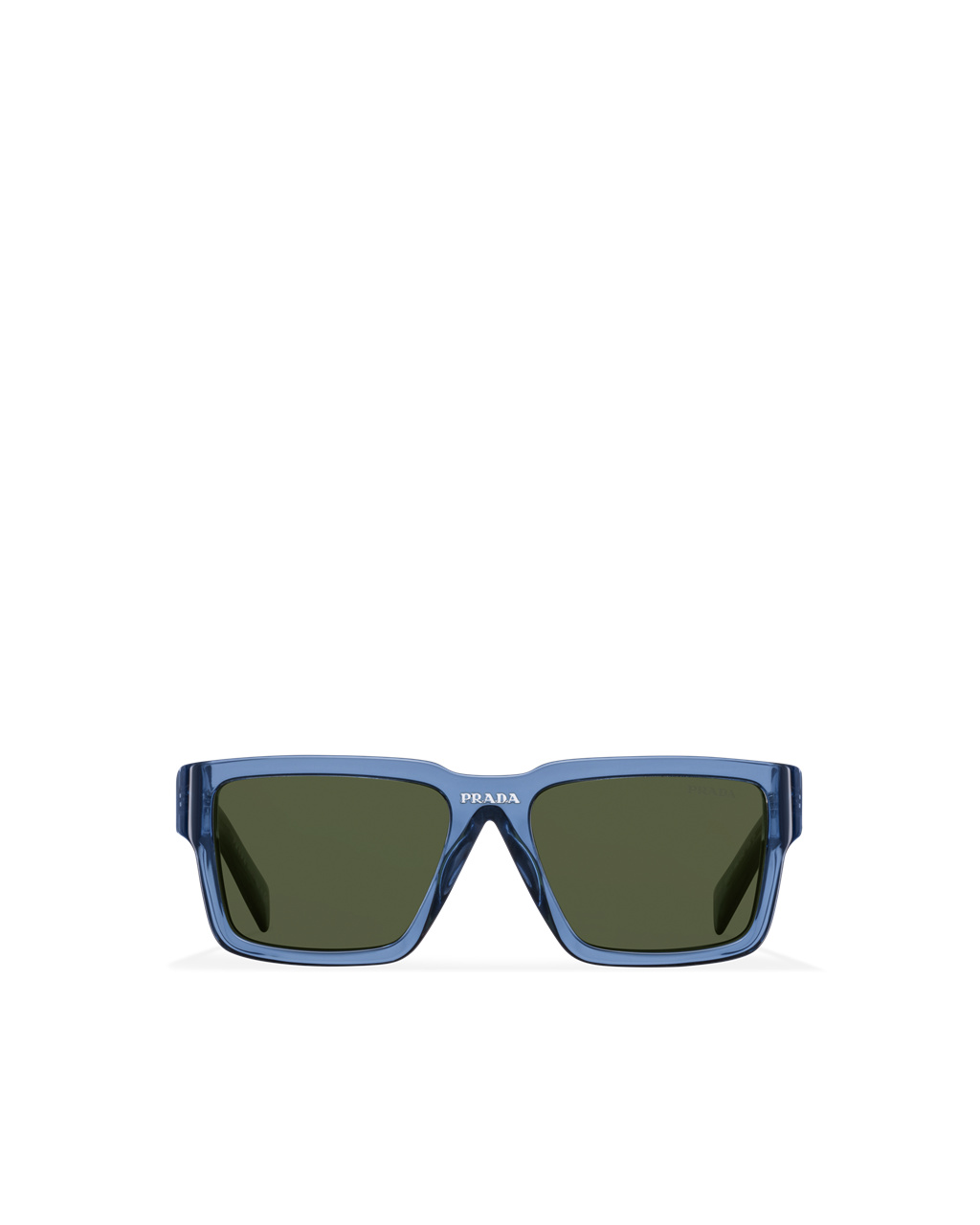 Prada Prada Runway Sunglasses Squared Zelene | IJARXW691