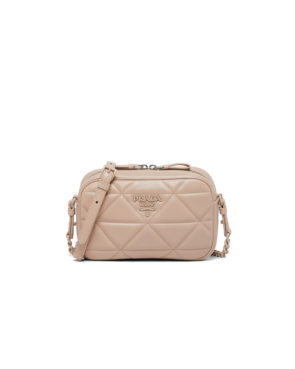 Prada Prada Spectrum Nappa Kozene Shoulder Bag Béžové | YSPQXB204