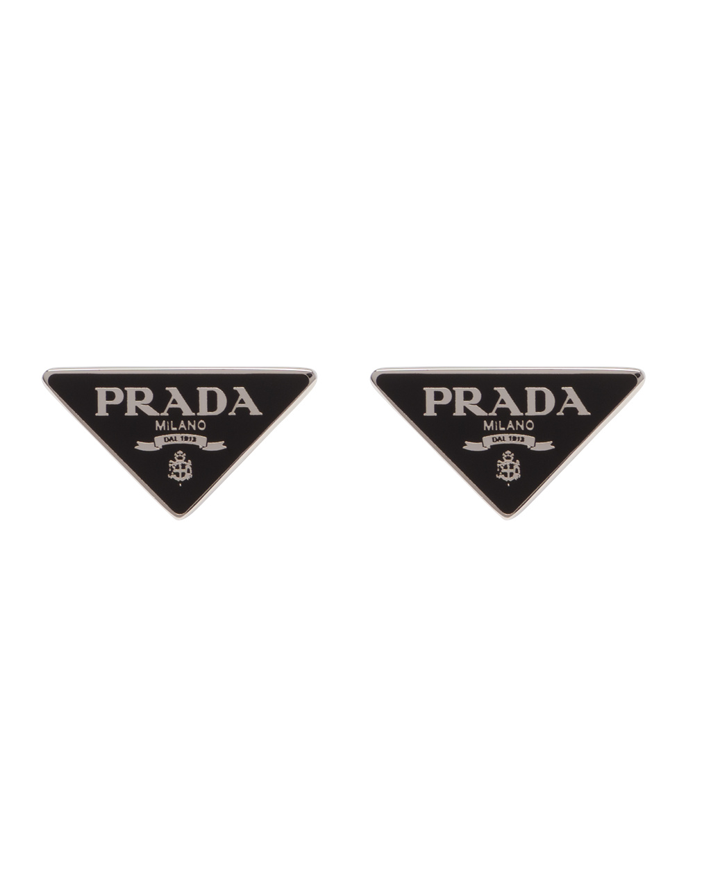 Prada Prada Symbole Earrings Čierne | ECXFHA569