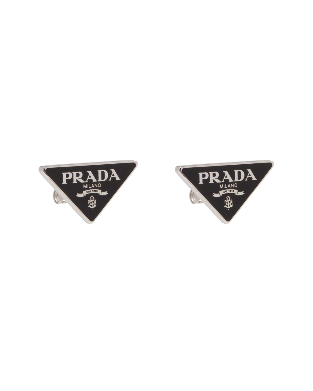 Prada Prada Symbole Earrings Čierne | ECXFHA569