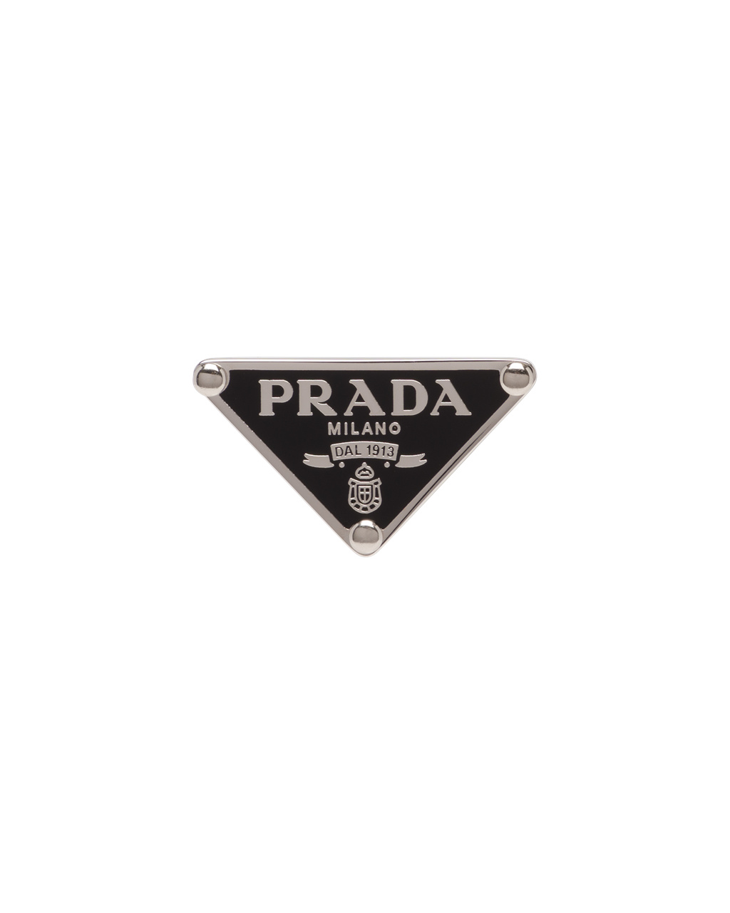 Prada Prada Symbole Single Left Earring Čierne | VXWFRD681