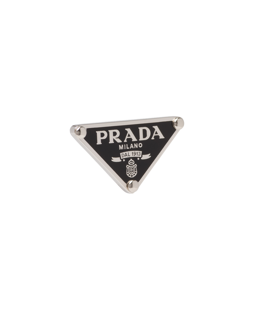 Prada Prada Symbole Single Left Earring Čierne | VXWFRD681