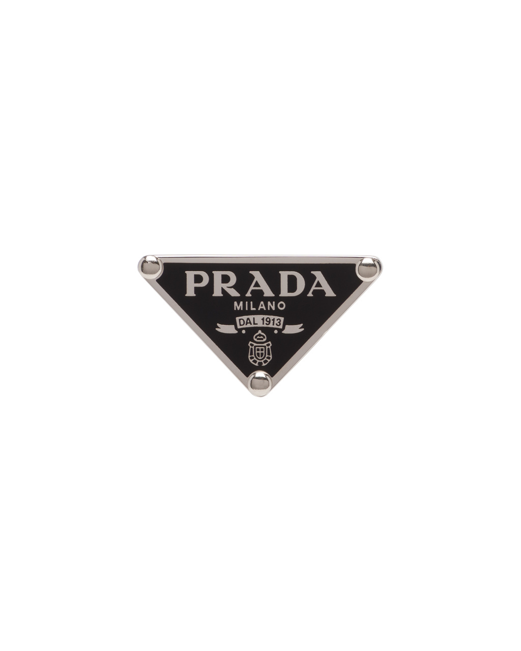 Prada Prada Symbole Single Right Earring Čierne | UTYKLI713