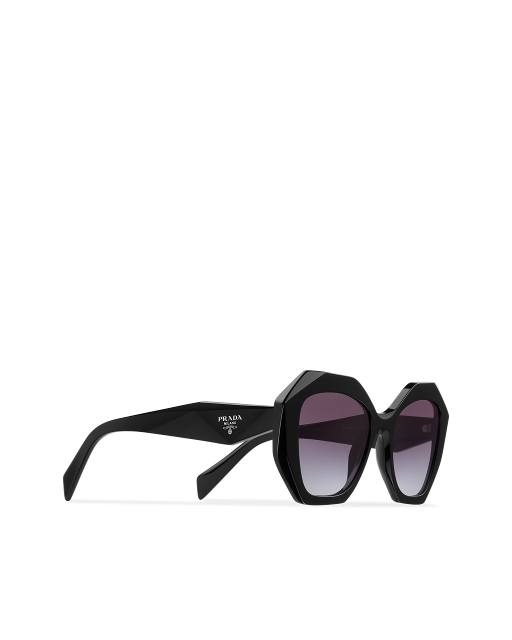 Prada Prada Symbole Sunglasses Geometrical Gradient Smoky Gray Lenses | VJTRAF895