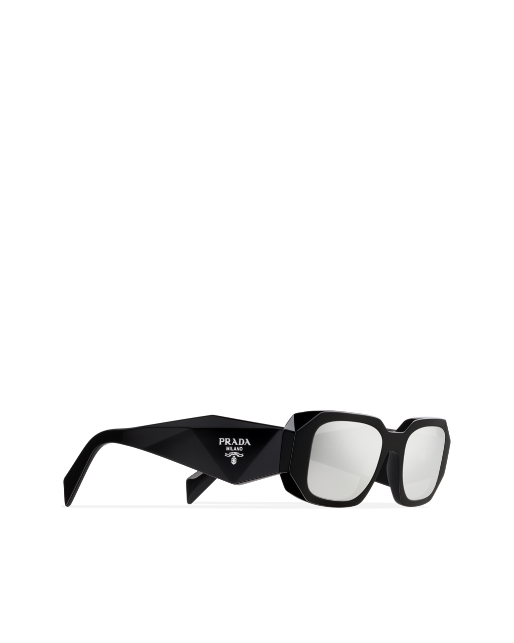 Prada Prada Symbole Sunglasses Squared Chromed Lenses | HTGKRJ879