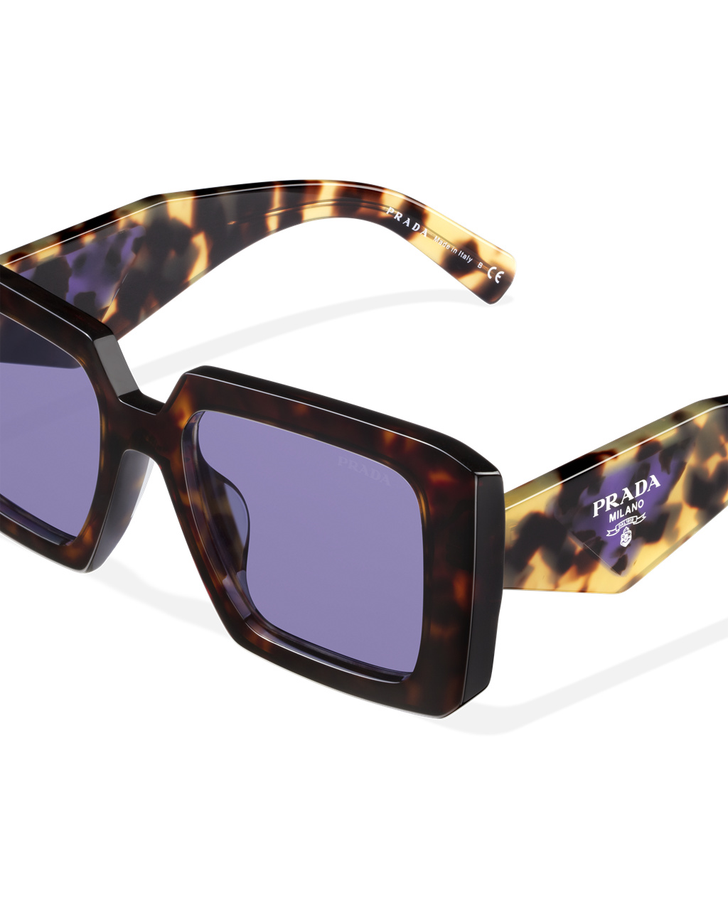 Prada Prada Symbole Sunglasses Squared Iris Lenses | BJFOZT579