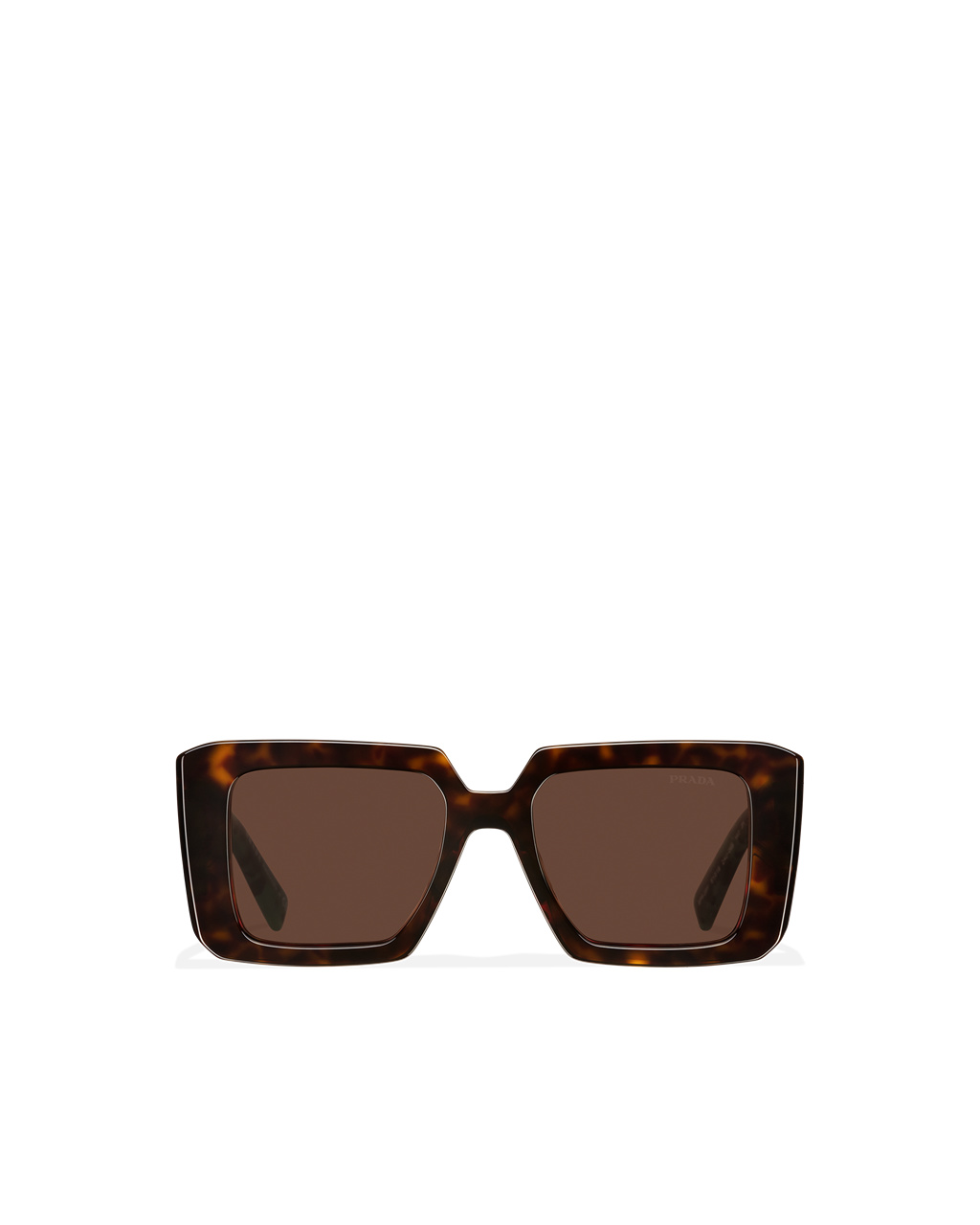 Prada Prada Symbole Sunglasses Squared Káva | BTIPAY753