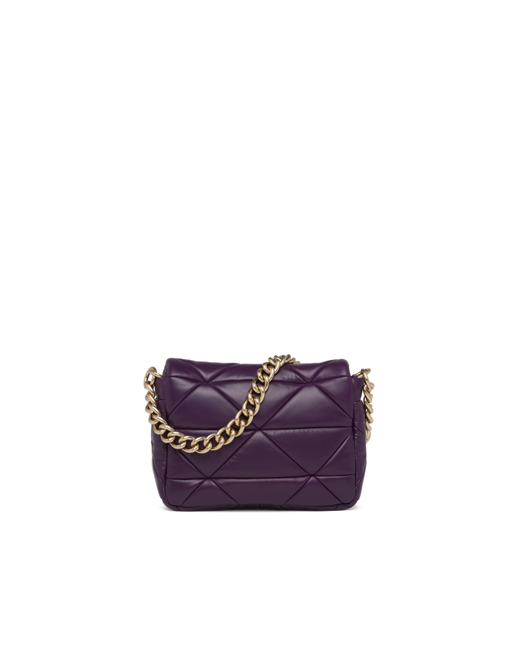 Prada Prada System Nappa Kozene Patchwork Bag Violet | DUVGXL429