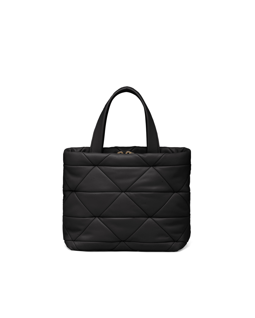 Prada Prada System Nappa Kozene Patchwork Tote Čierne | DWQMGK736