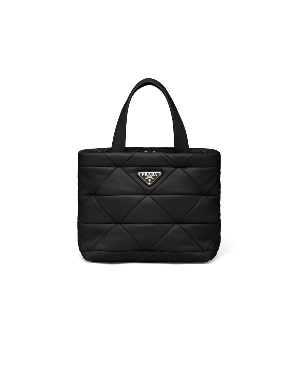 Prada Prada System Nappa Kozene Patchwork Tote Čierne | DWQMGK736