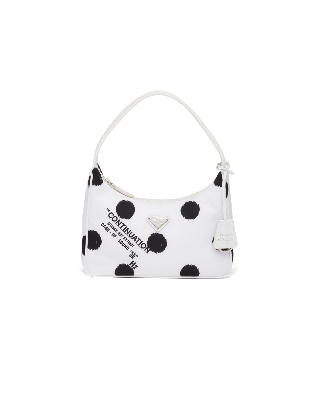 Prada Printed Re-nylon Re-edition 2000 Mini-bag Biele | NKUOZX417