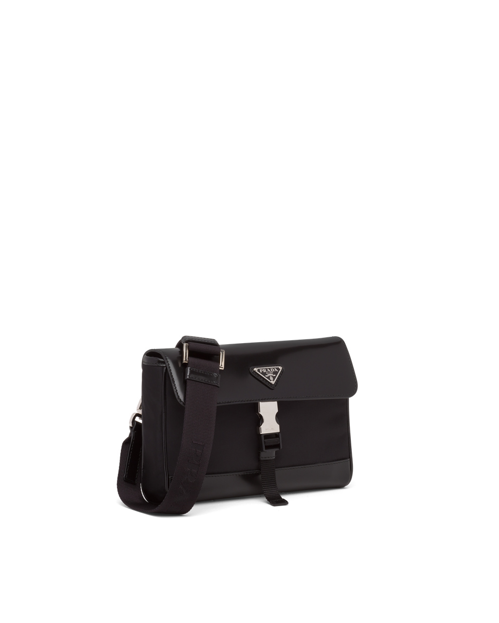 Prada Re-nylon And Kozene Shoulder Bag Čierne | WKZRDE367