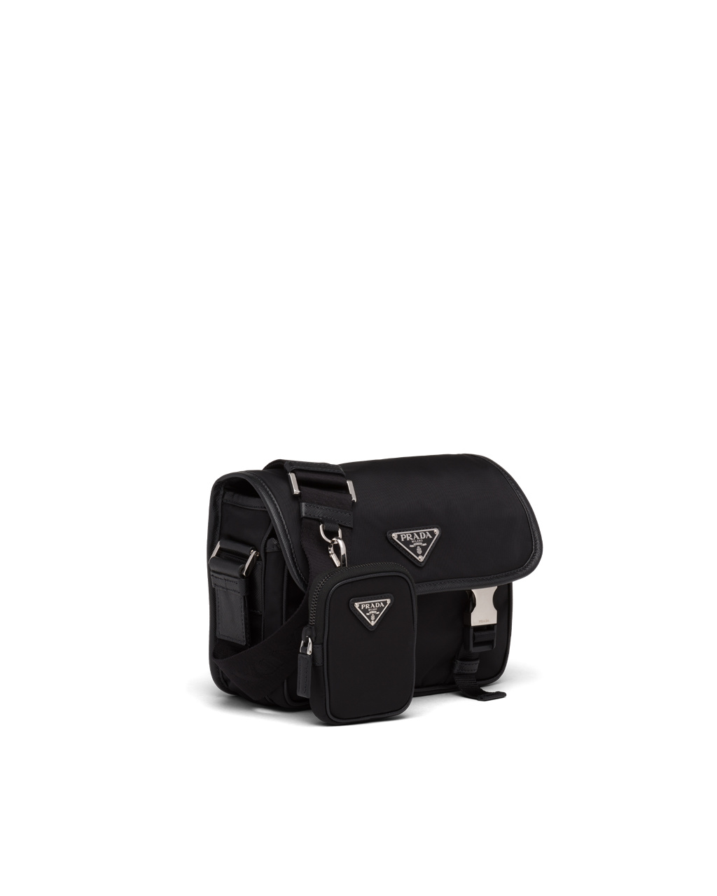 Prada Re-nylon And Saffiano Kozene Shoulder Bag Čierne | XJVOQT759