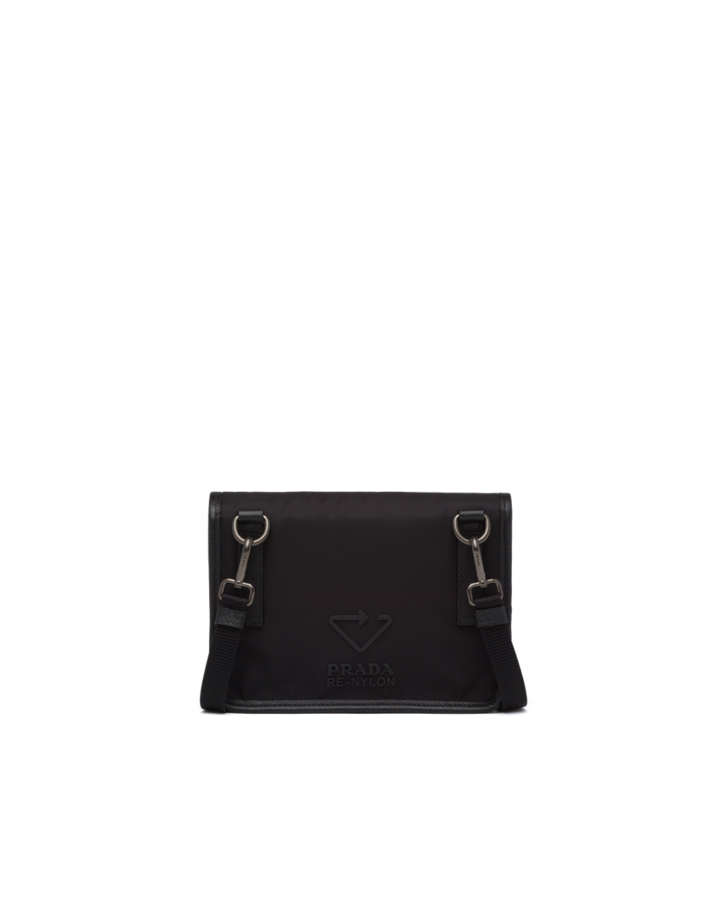 Prada Re-nylon And Saffiano Kozene Smartphone Case Čierne | YCMSVU312