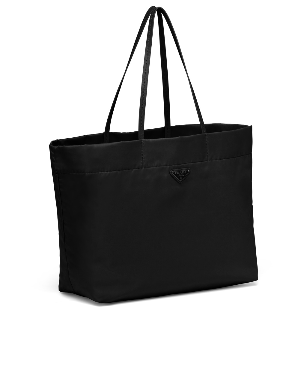 Prada Re-nylon And Saffiano Kozene Tote Bag Čierne | HILSMB753