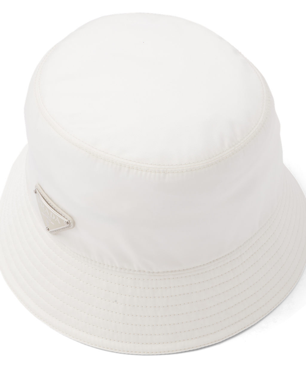 Prada Re-nylon Bucket Hat Biele | AHUWFC256