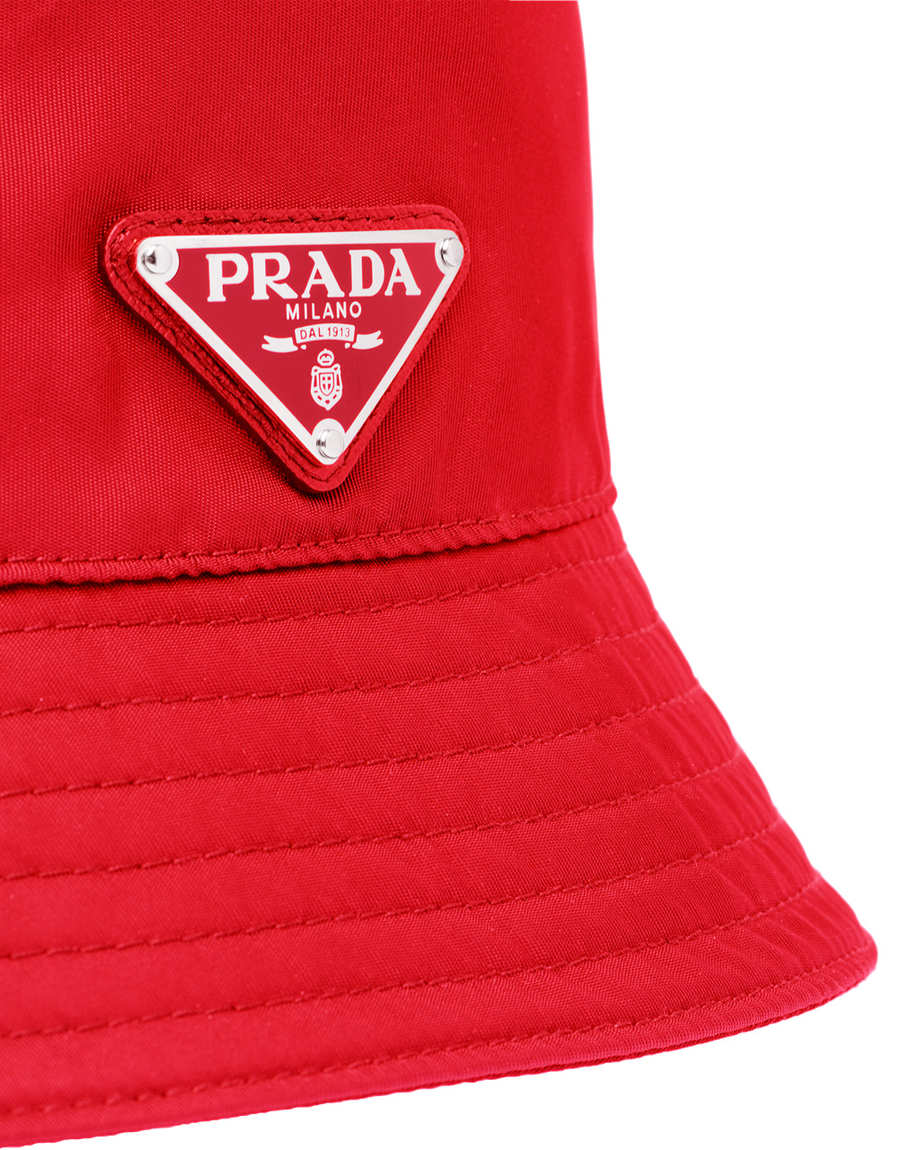 Prada Re-nylon Bucket Hat Červené | UACTZN389