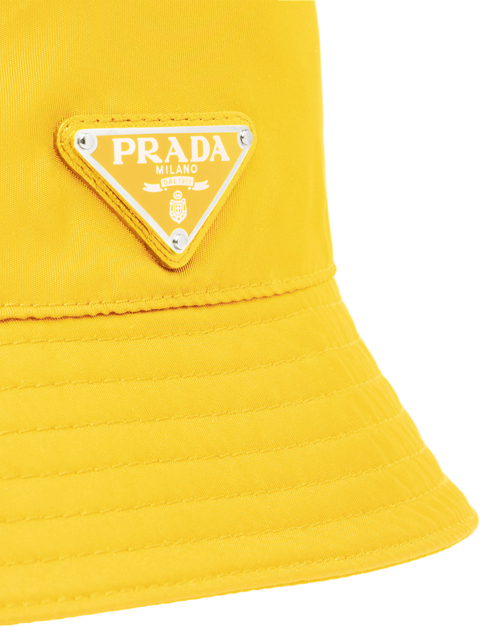 Prada Re-nylon Bucket Hat Žlté | BKJDWM104