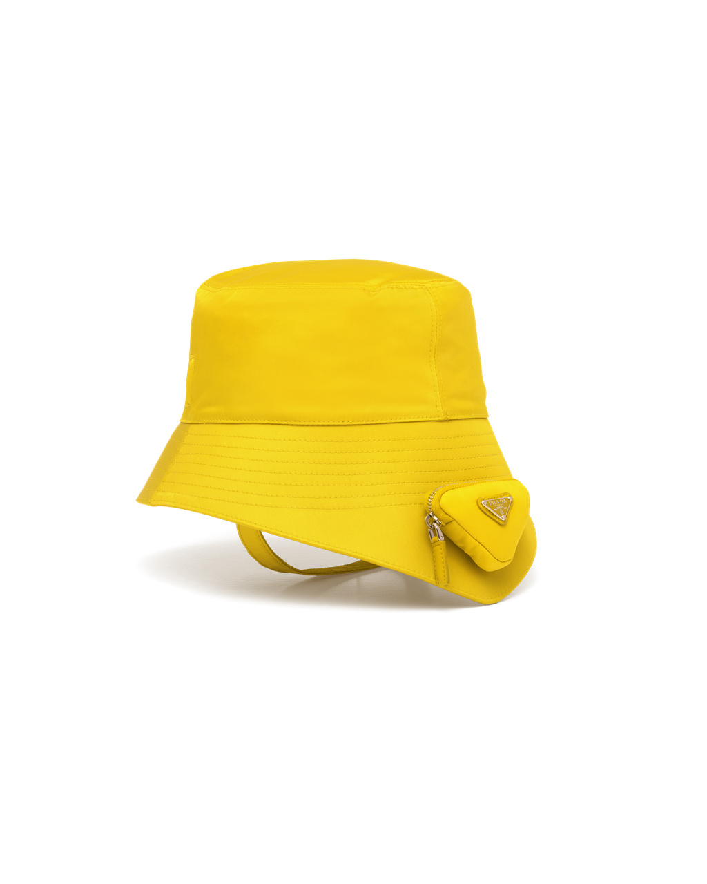 Prada Re-nylon Bucket Hat Žlté | QOKNXF247