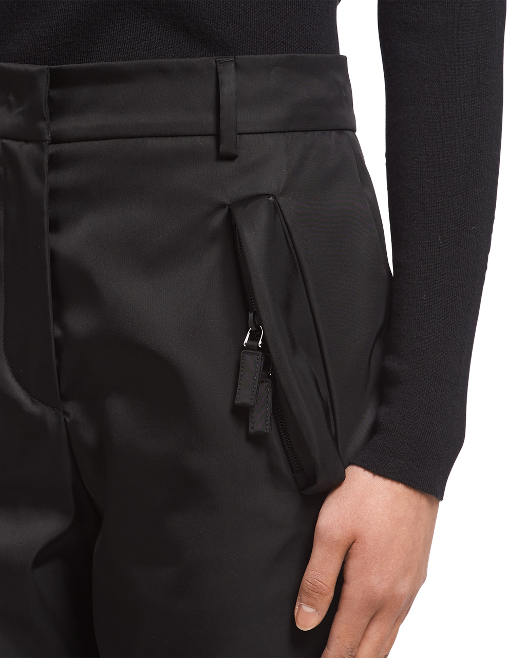 Prada Re-nylon Convertible Pants Čierne | ENKBIR941