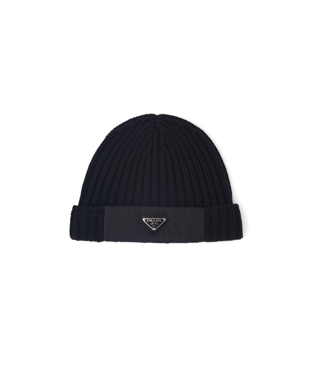 Prada Re-nylon Gabardine And Wool Cap Čierne | FPHJBG685