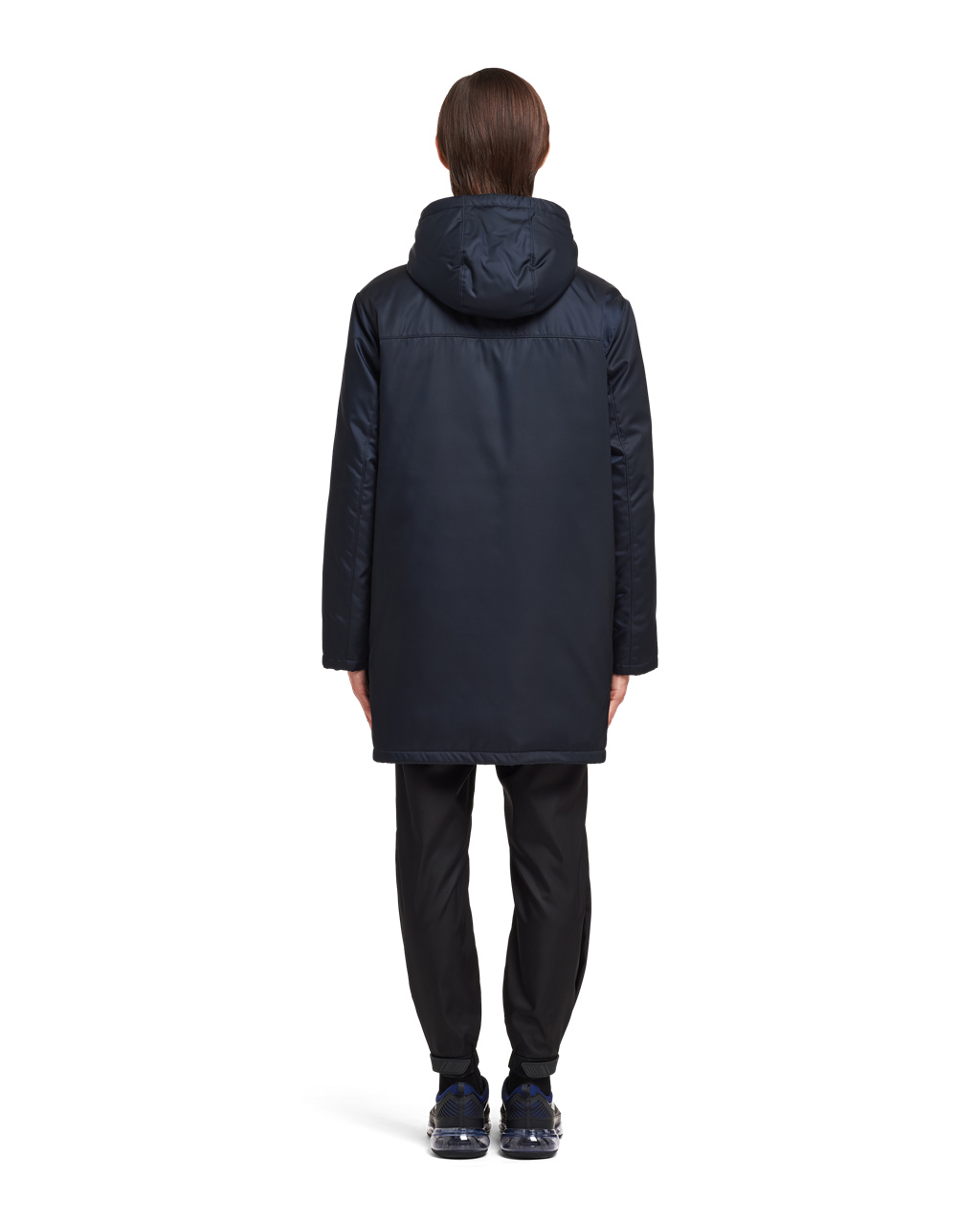 Prada Re-nylon Gabardine Puffer Coat Námornícka Modrá | TERQAC361