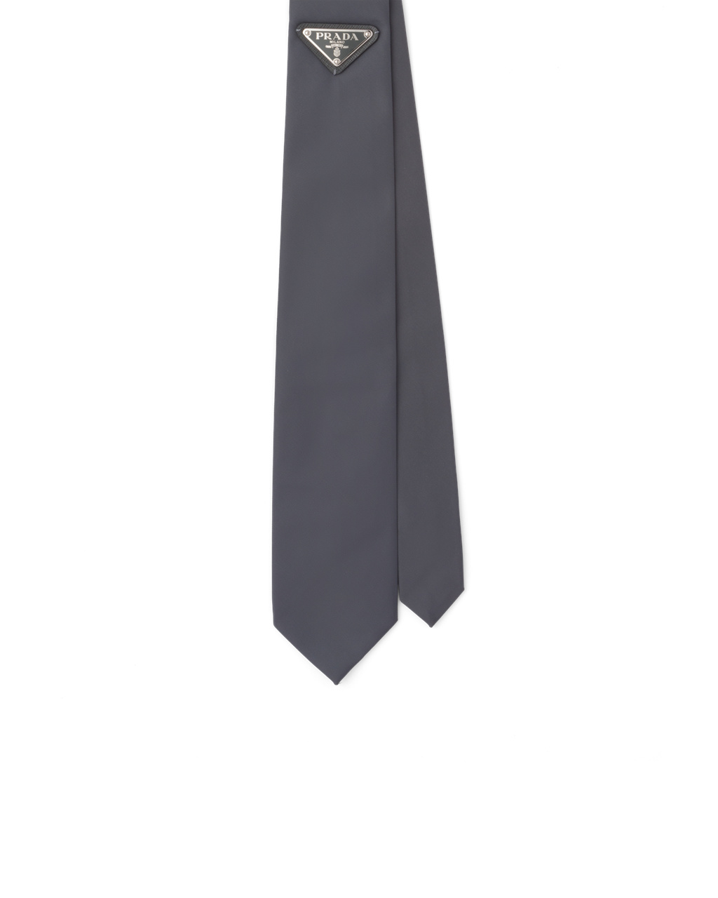 Prada Re-nylon Gabardine Tie Siva | DUMHWJ569