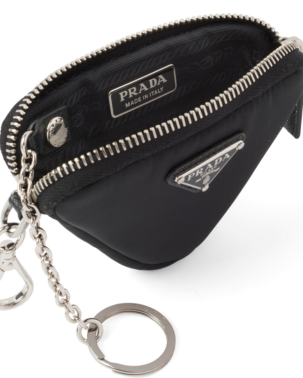 Prada Re-nylon Mini Pouch Čierne | HJODBE917