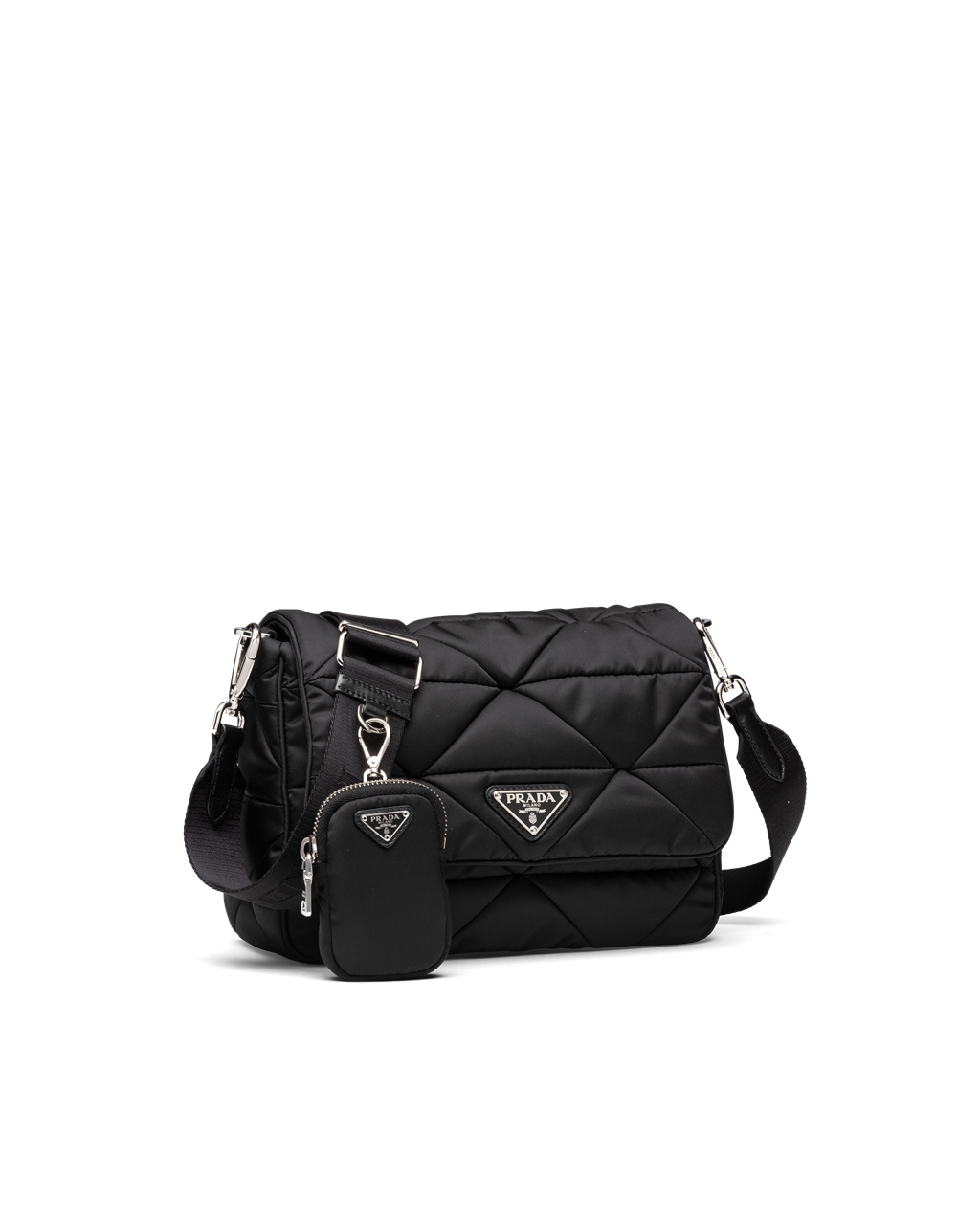 Prada Re-nylon Padded Shoulder Bag Čierne | TDIYMJ093