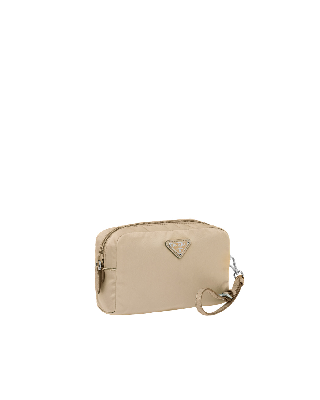 Prada Re-nylon Pouch Béžové | WVFJBK980